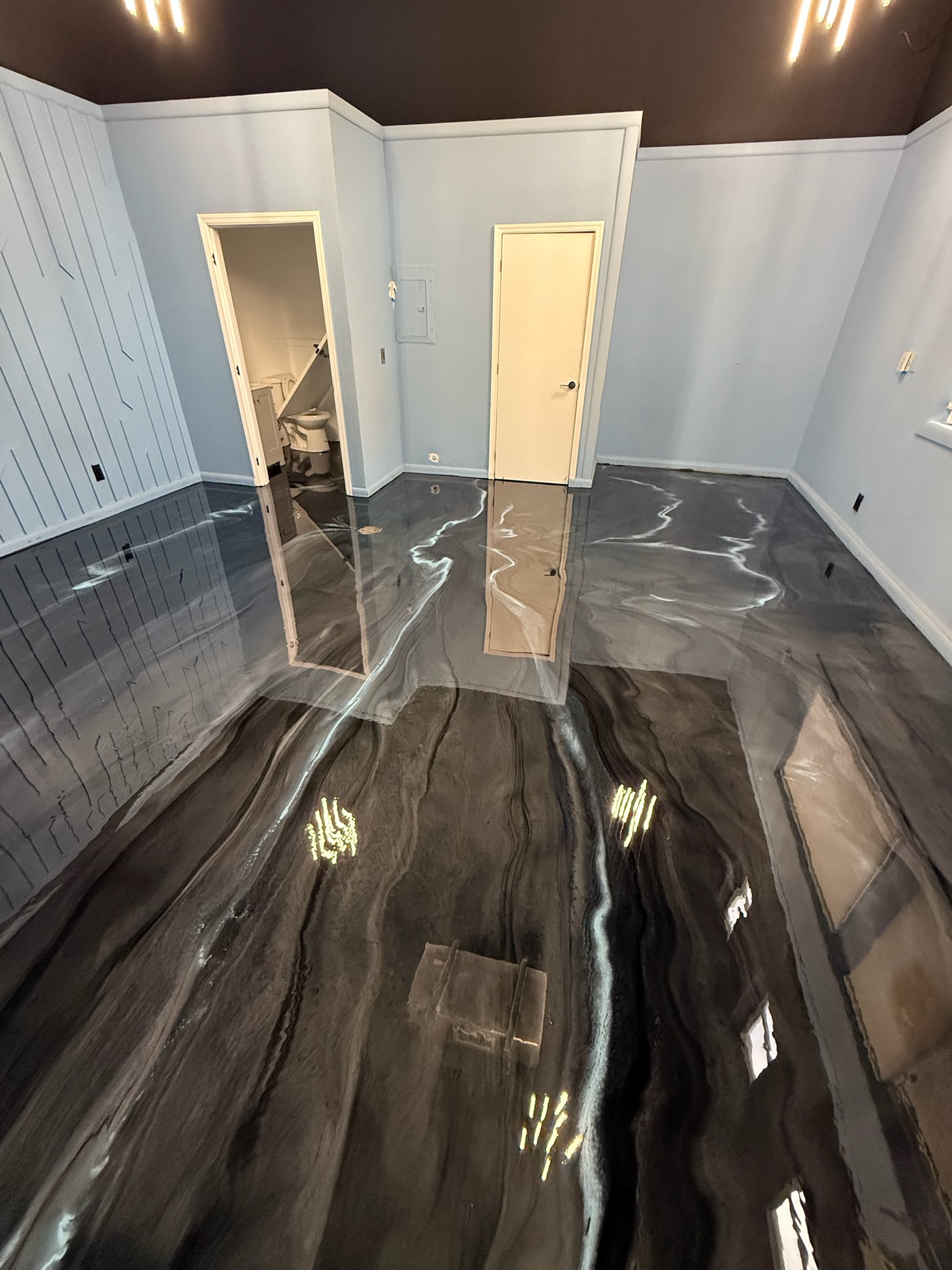 Luxury floor finish