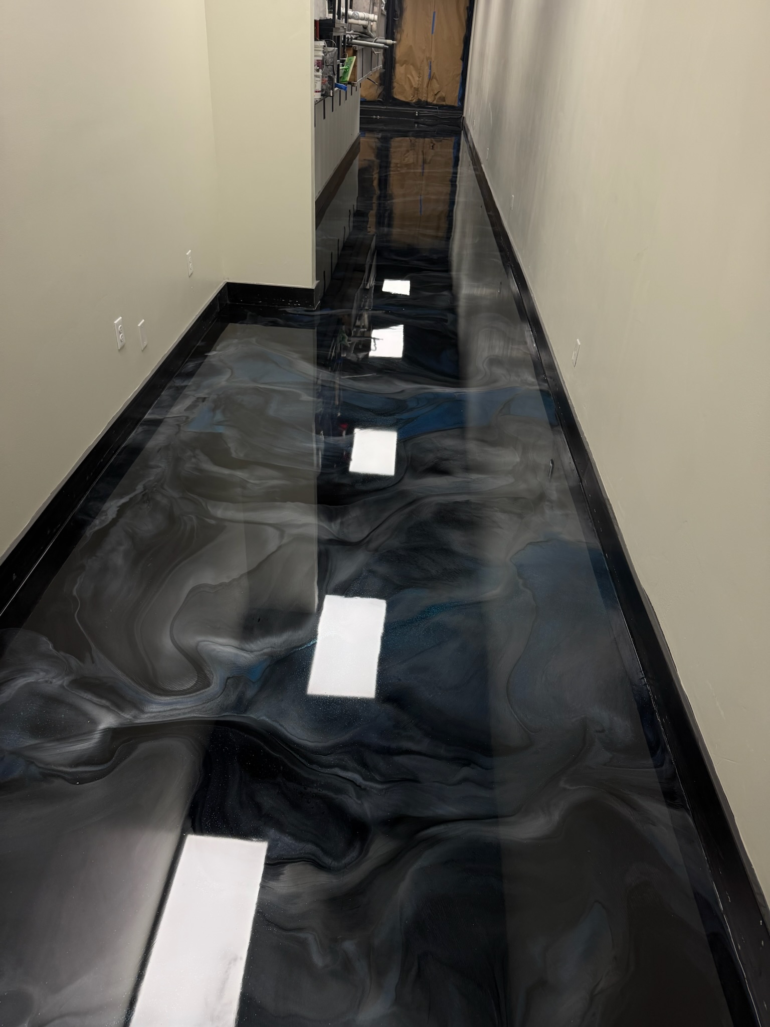 Epoxy floor project