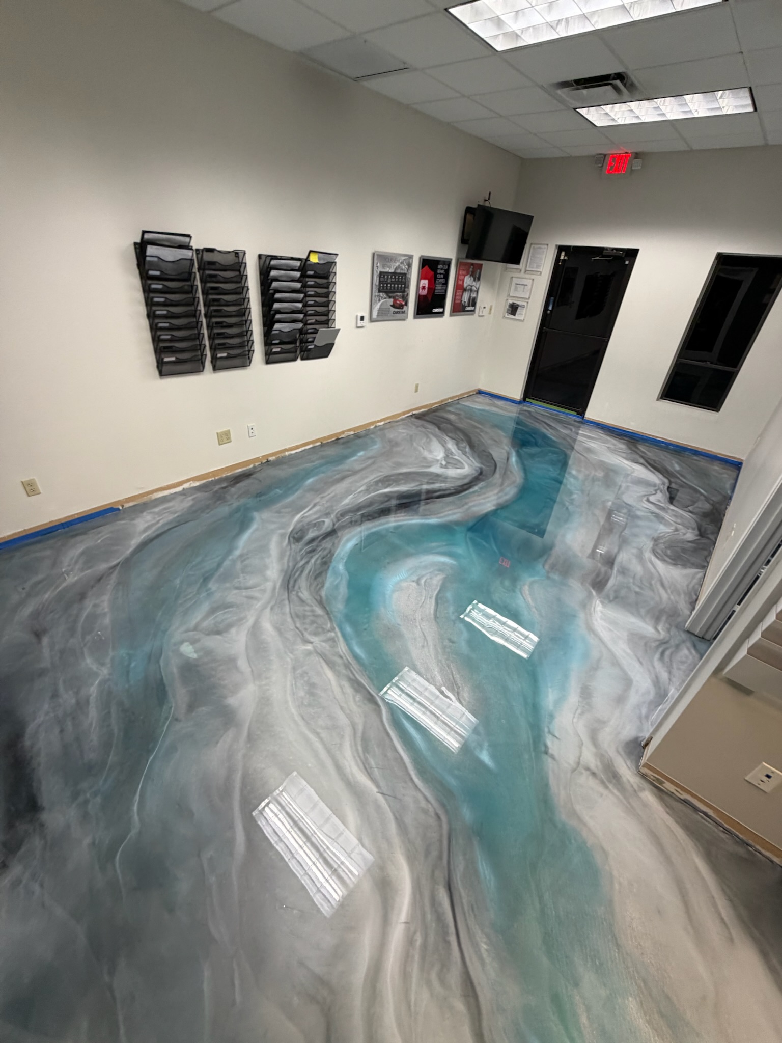 Premium epoxy coating